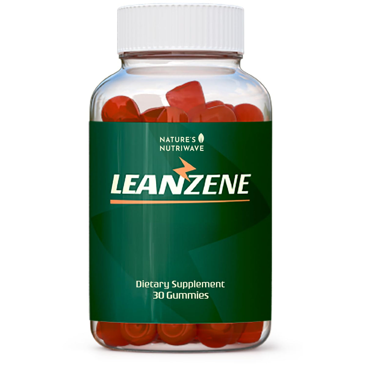 Nature’s NutriWave Leanzene ACV + BHB Gummy Supplement front view