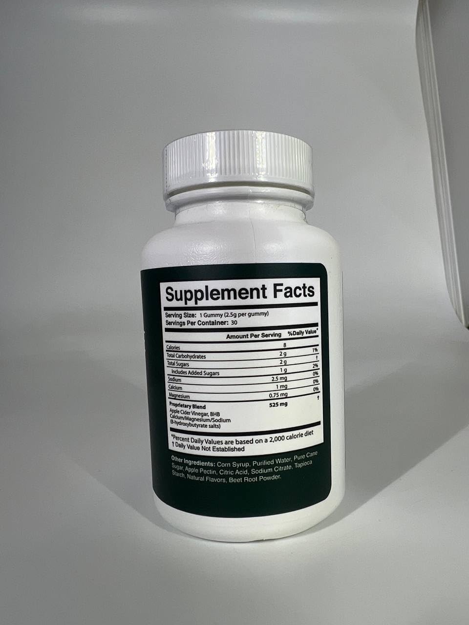 Nature’s NutriWave Leanzene gummy ingredients list