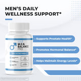 Nature’s NutriWave M.E.N. Balance Pro bottle with capsules