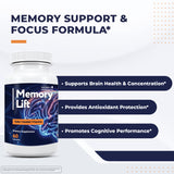 Nature’s NutriWave Memory Lift bottle with capsules