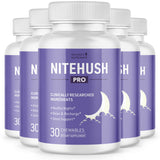 Nature’s NutriWave NiteHush Pro Chewables 30 Ct front view