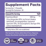 Nature’s NutriWave NiteHush Pro Chewables close-up of tablets