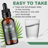 Nature’s NutriWave PotentStream Saw Palmetto 222g ingredients list