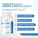 Nature’s NutriWave Sight Easy Eye Supplement side view