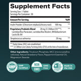 Nature’s NutriWave Synaptigen Probiotic Blend tablet close-up