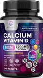 Nature's Peak Calcium D3 Supplement 1200mg front view