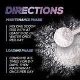 Nature's Peak Creatine Monohydrate packaging on a gym bench
