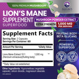 Nature's Peak Lion's Mane Mushroom Capsules in a lifestyle setting