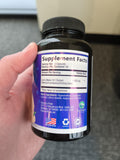 Nature's Peak Lion's Mane Mushroom Capsules with dosage details