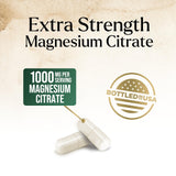 Nature's Peak Magnesium Citrate Supplement 1000mg bottle top