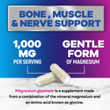 Nature's Peak Magnesium Glycinate 1000mg capsules with packaging
