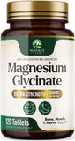 Nature's Peak Magnesium Glycinate 500mg supplement bottle front view