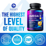 Nature's Peak Omega-3 Fish Oil Triple Strength 2400mg softgel ingredients list