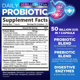 Nature's Peak Prebiotic Supplement label close-up