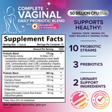 Nature's Peak Probiotic Capsules 50 Billion CFU side view