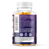 Nature's Peak Probiotic Gummies back view with storage instructions
