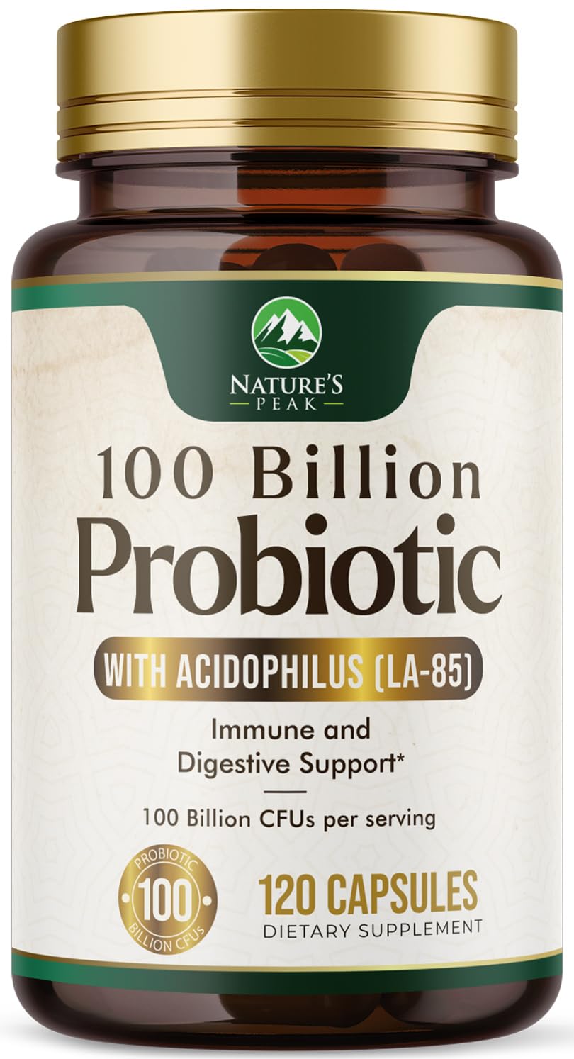 Nature's Peak Probiotics for Women 100 Billion CFU front view