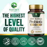 Nature's Peak Probiotics for Women ingredients list
