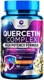 Nature's Peak Quercetin Dihydrate Capsules 1000mg front view