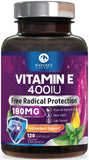 Nature's Peak Vitamin E Softgels 180mg front view