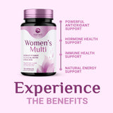 Nature's Peak Women's Daily Multivitamin ingredients list on the label