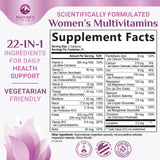 Nature's Peak Women's Daily Multivitamin side view showing label