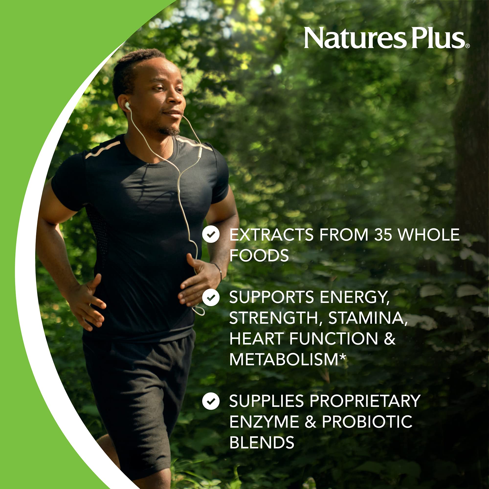 Nature's Plus Family Multivitamin Chewables close-up of chewable tablet
