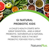 Nature's Plus GI Natural Probiotic Kids Chewables packaging