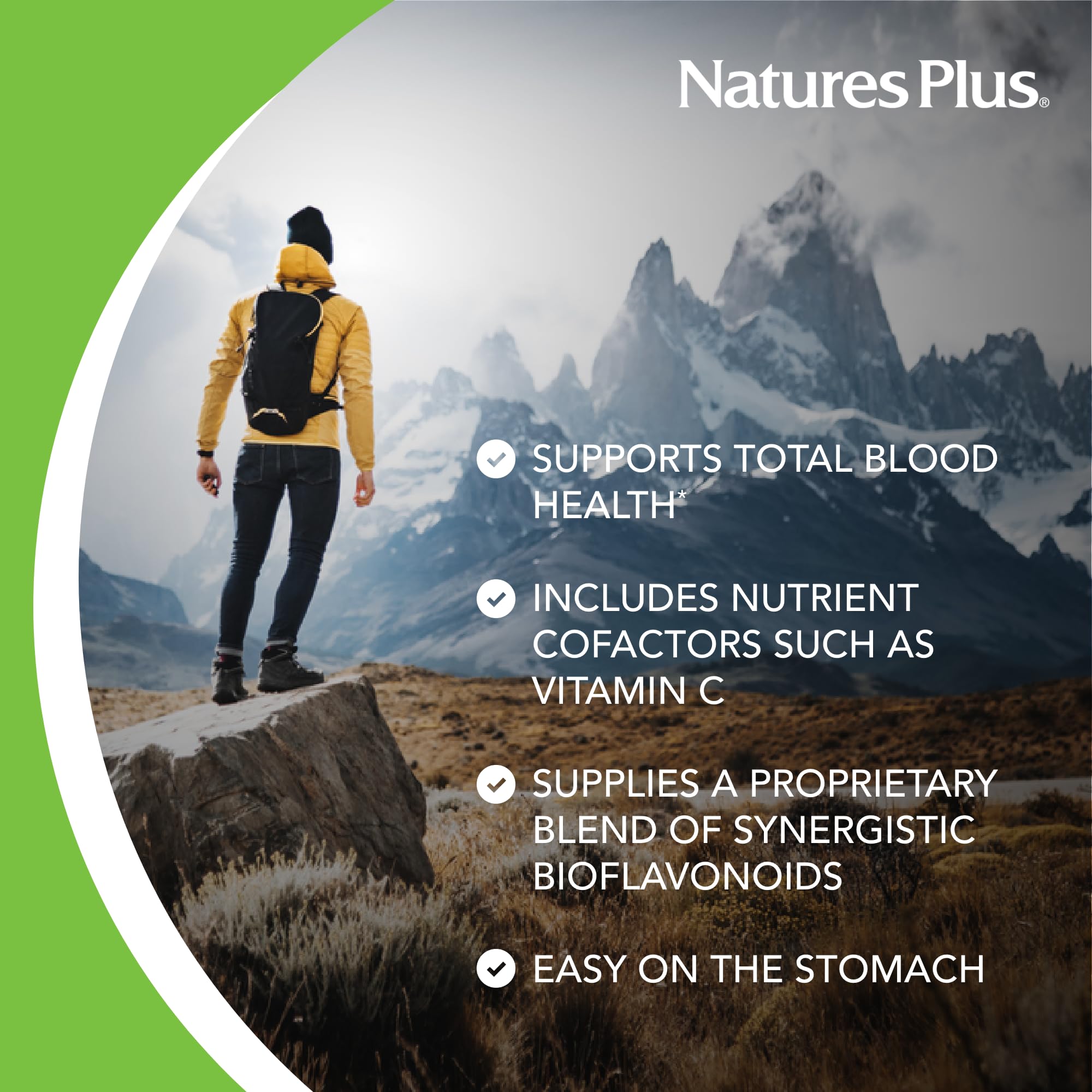 Nature's Plus Hema-Plex Iron 85mg softgel packaging