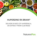 Nature's Plus Huperzine Rx-Brain 60 Tablets side view