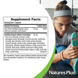 Nature's Plus Source of Life Garden Iron 18mg capsules with organic extracts