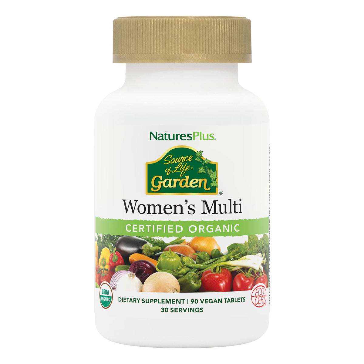 Nature's Plus Source of Life Garden Women’s Multivitamin front view