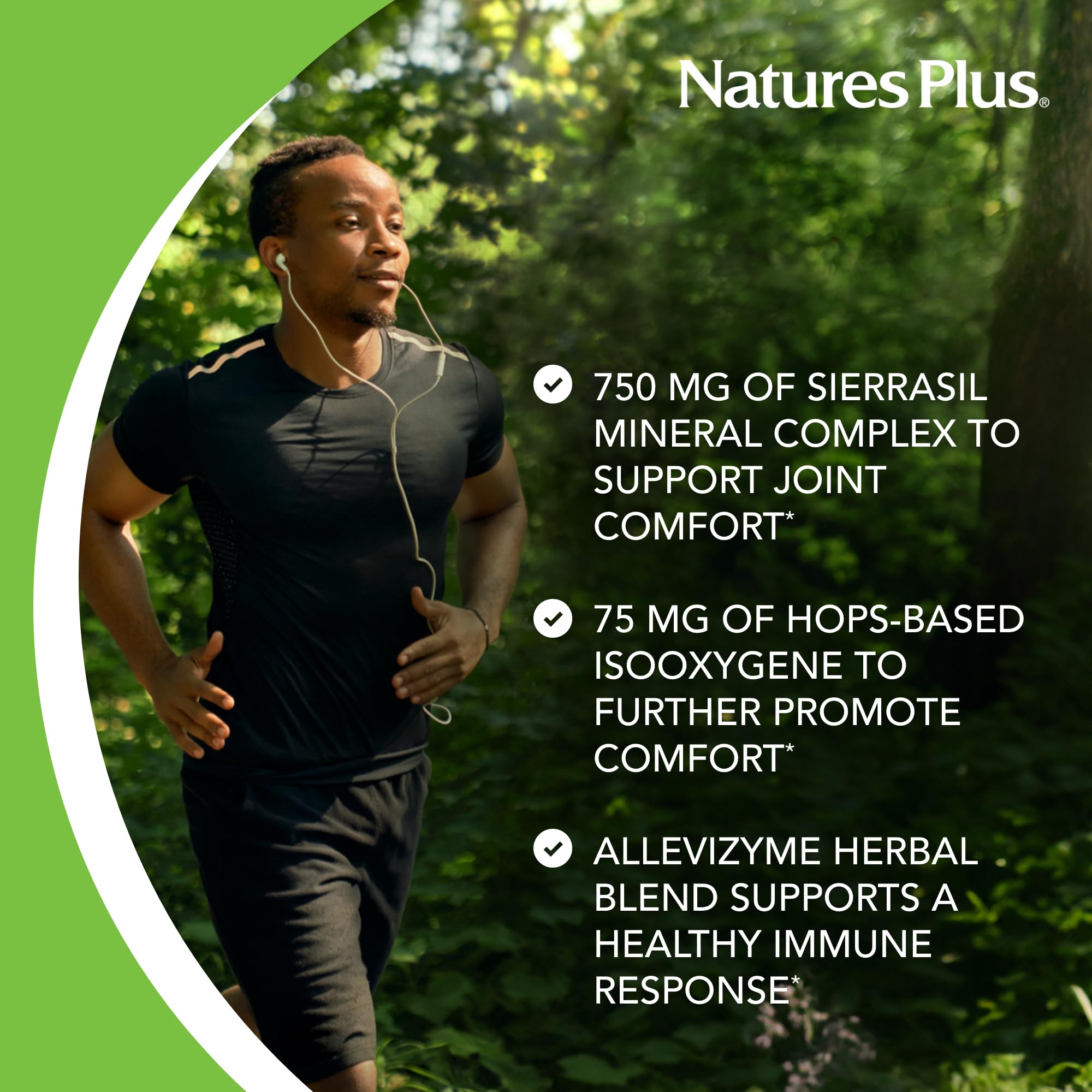 Nature's Plus Ultra InflamActin Turmeric Supplement bottle with label