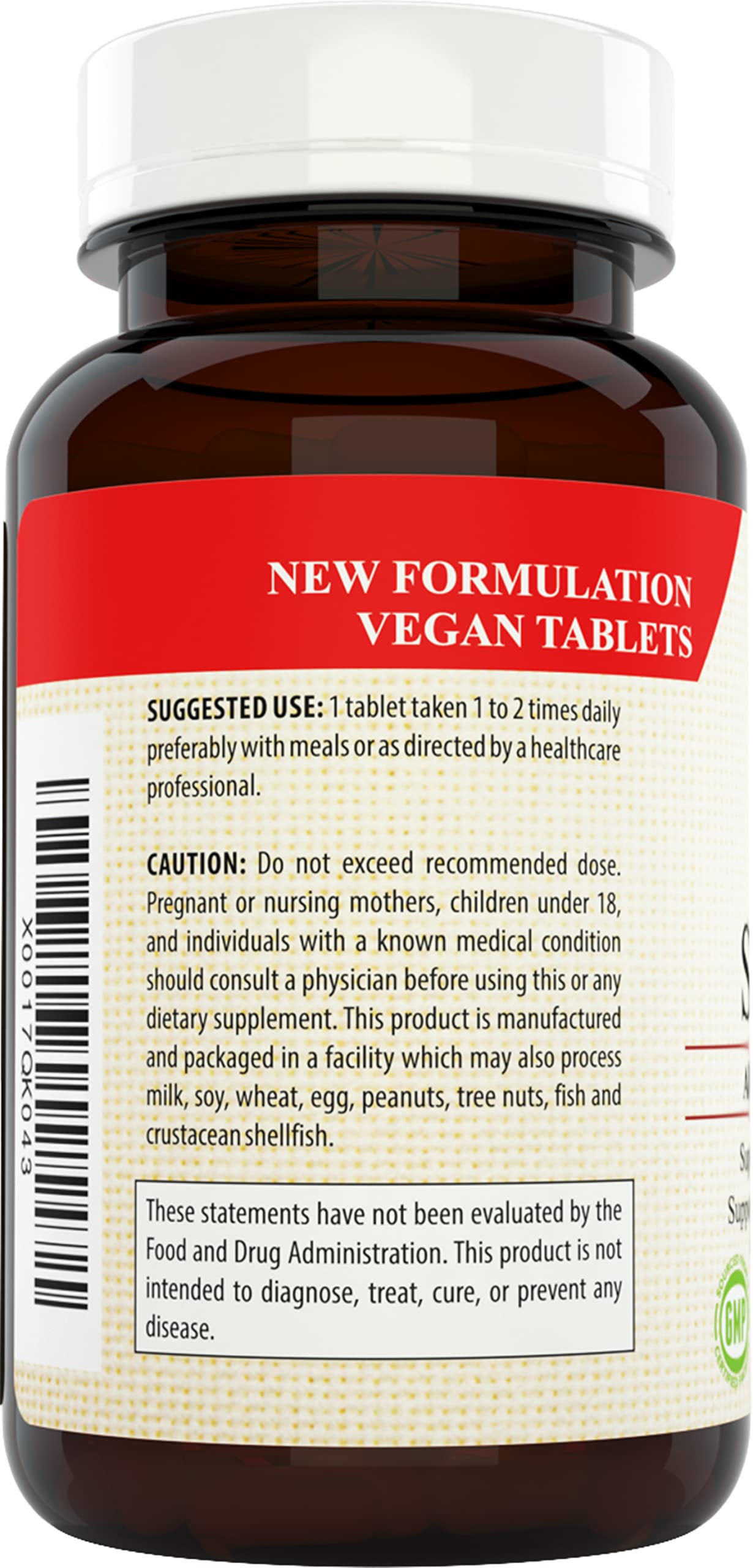 Nature's Potent Beta-Sitosterol 500mg capsules packaging