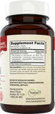Nature's Potent Beta-Sitosterol 500mg capsules side view