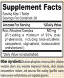 Nature's Potent Beta-Sitosterol 500mg capsules with dosage details