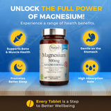 Nature's Potent Magnesium Capsules 60 tablets close-up