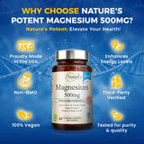Nature's Potent Magnesium Capsules ingredients list