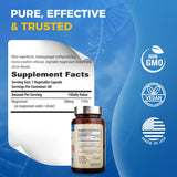 Nature's Potent Magnesium Capsules packaging side view