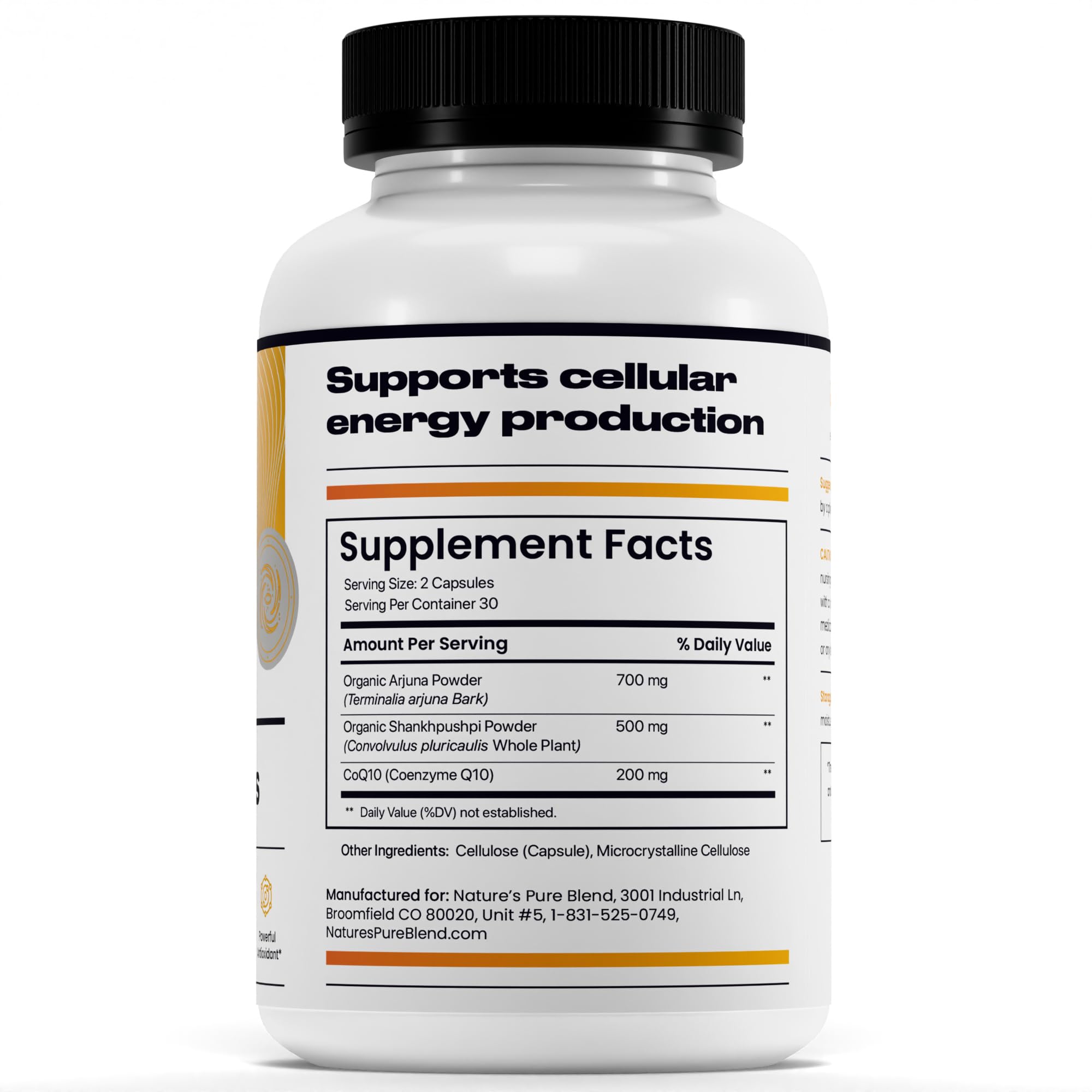Nature's Pure Blend CoQ10 Supplement lifestyle scene