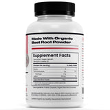 Nature's Pure Blend L-Arginine Beet Root Capsules close-up