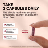 Nature's Pure Blend L-Arginine Beet Root Capsules with measuring spoon