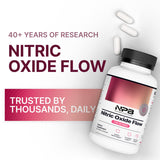 Nature's Pure Blend L-Arginine Nitric Oxide support packaging details