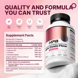 Nature's Pure Blend L-Arginine Nitric Oxide support with measuring spoon