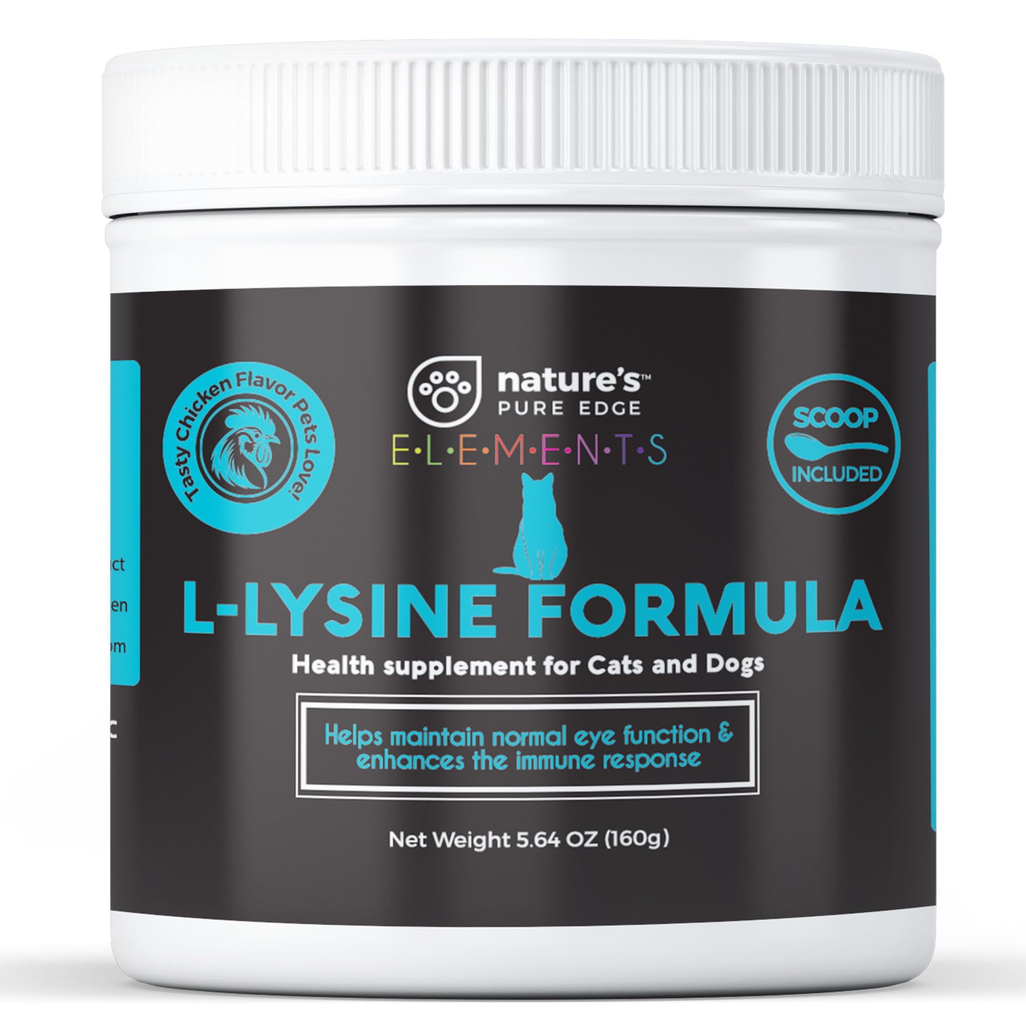 Nature's Pure Edge L-Lysine Powder 125g front view