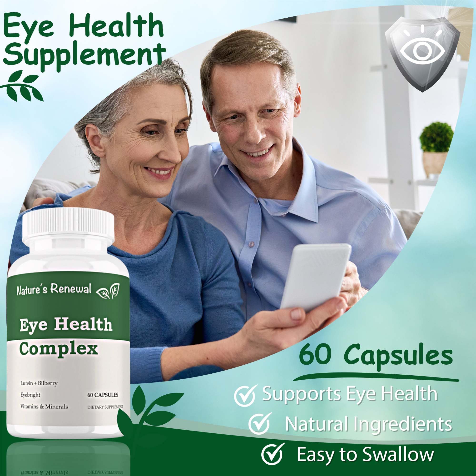 Nature's Renewal Eye Health Complex 24 Ingredients packaging