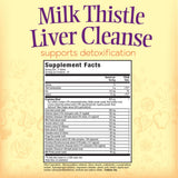 Nature's Secret Milk Thistle Liver Cleanse 104g side view