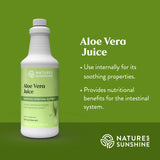 Nature's Sunshine Aloe Vera Inner Leaf Juice 960g packaging