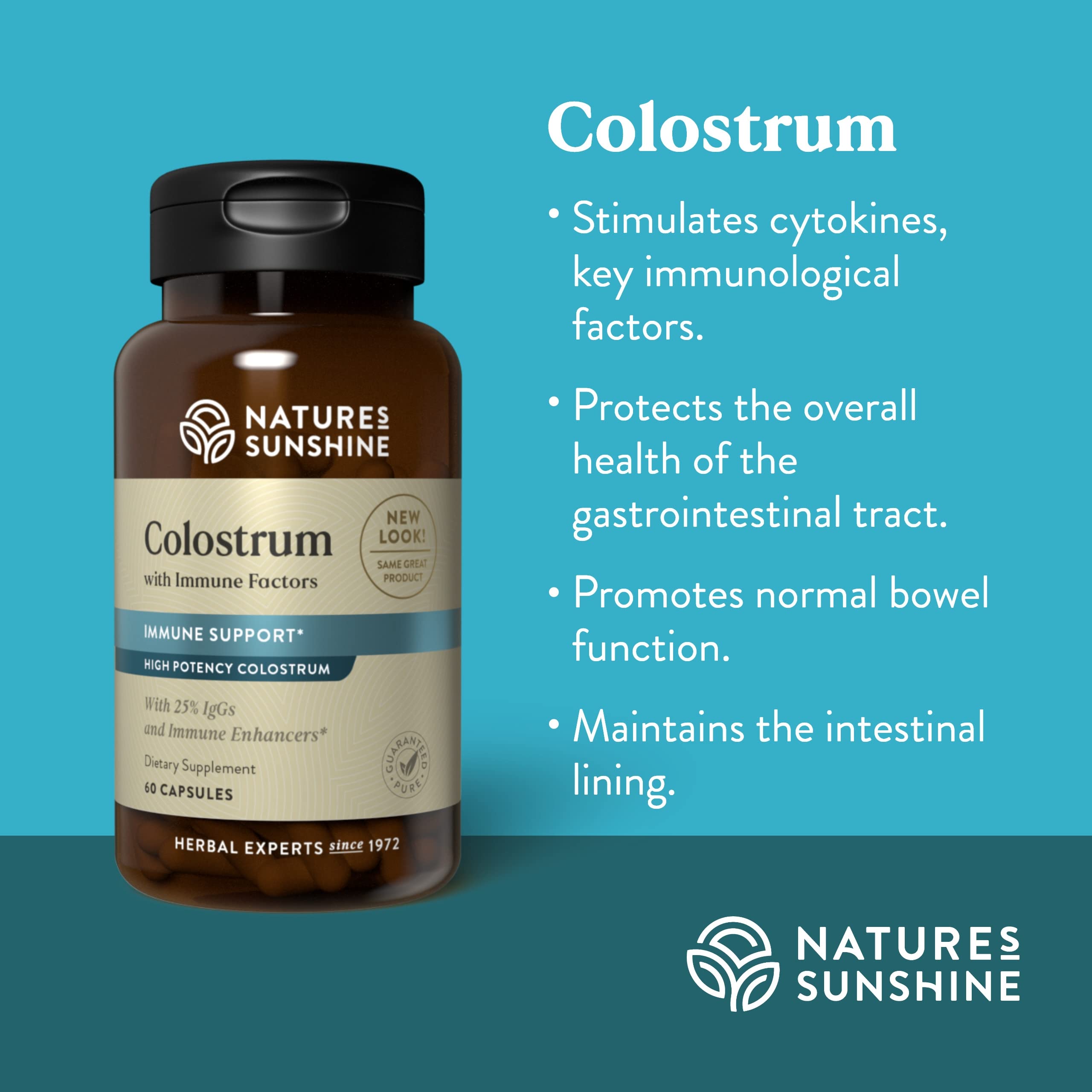 Nature's Sunshine Blended Vitamin & Mineral Supplement 60g ingredients list