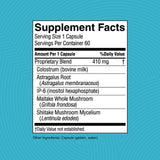 Nature's Sunshine Blended Vitamin & Mineral Supplement 60g side view